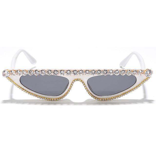 Vintage Square Rhinestones Sunglasses for Women Men Party Punk Sun Glasses  Unique bling bling Diamond Eyeglasses