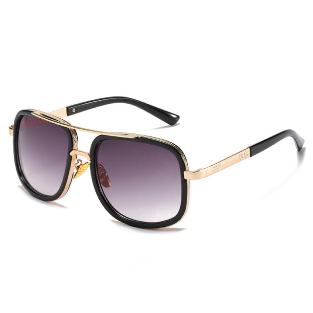 SHAUNA Retro Double Bridges Square Sunglasses Women Gradient Shades UV400  Fashion Brand Designer Rivets Men Sun Glasses - AliExpress
