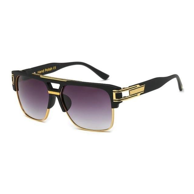 Calanovella Classic Retro Square Sunglasses