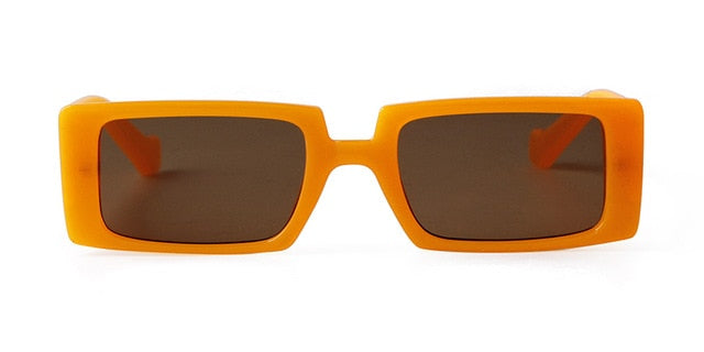 Buy 2020 New Lime Green Square Frame Sunglasses Women Men