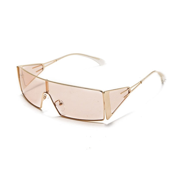 Calanovella Stylish One Piece Cool Rectangle Sunglasses