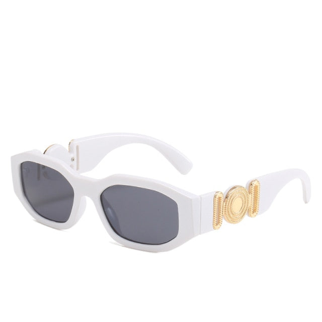 Calanovella Thick Frame Rectangle Sunglasses UV400